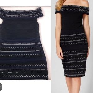 Ted Baker Diraz Bardot bodycon dress like new